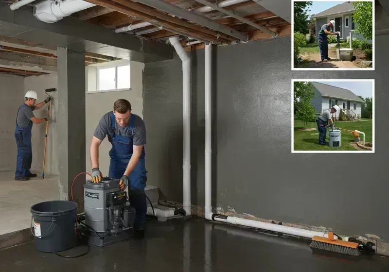 Basement Waterproofing and Flood Prevention process in Marshall, MO